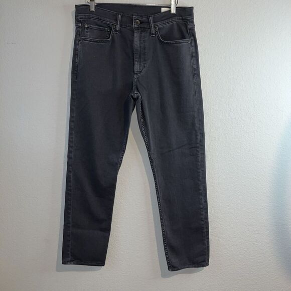 Rag & Bone Mens Fit 2 Slim Bootcut Pant Dark Gray Tin 31X32 Style#MED21H1223C0TI